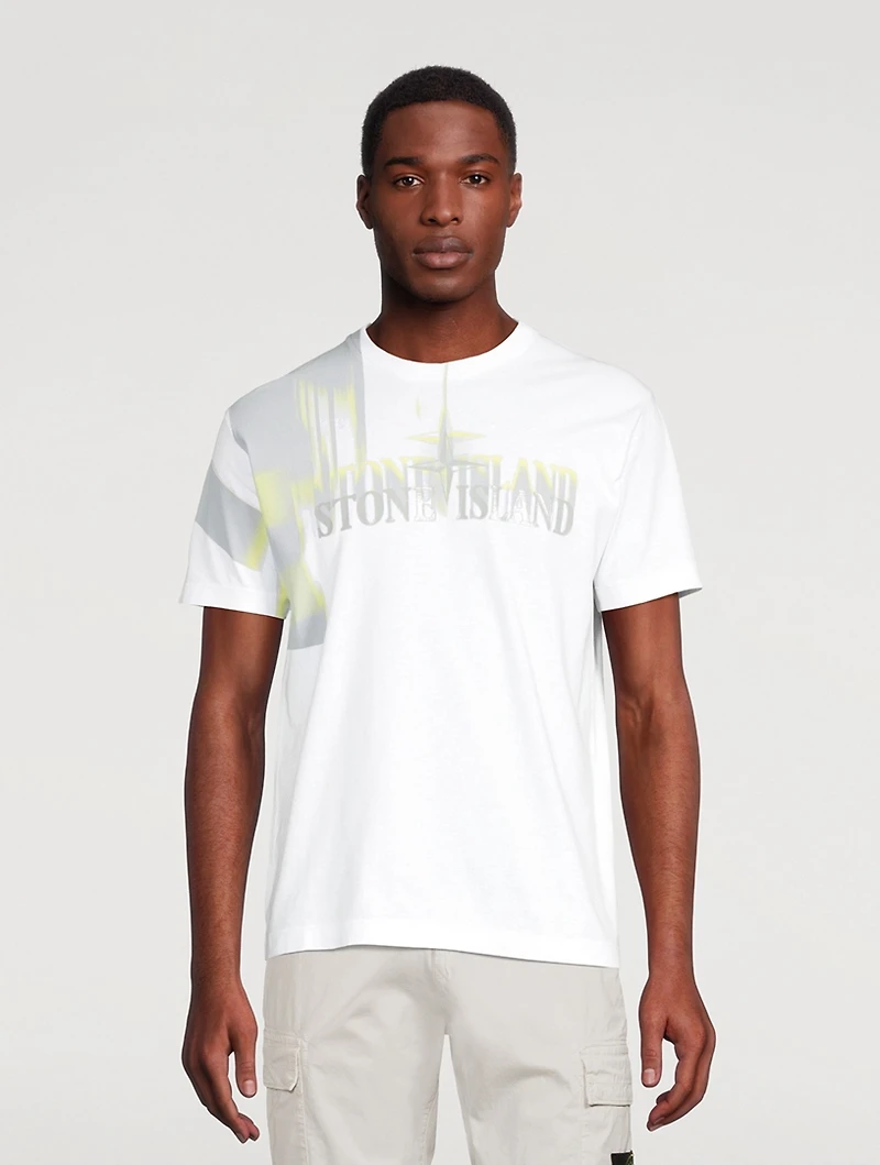 Cotton Glossy Logo T-Shirt