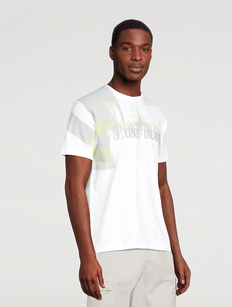 Cotton Glossy Logo T-Shirt