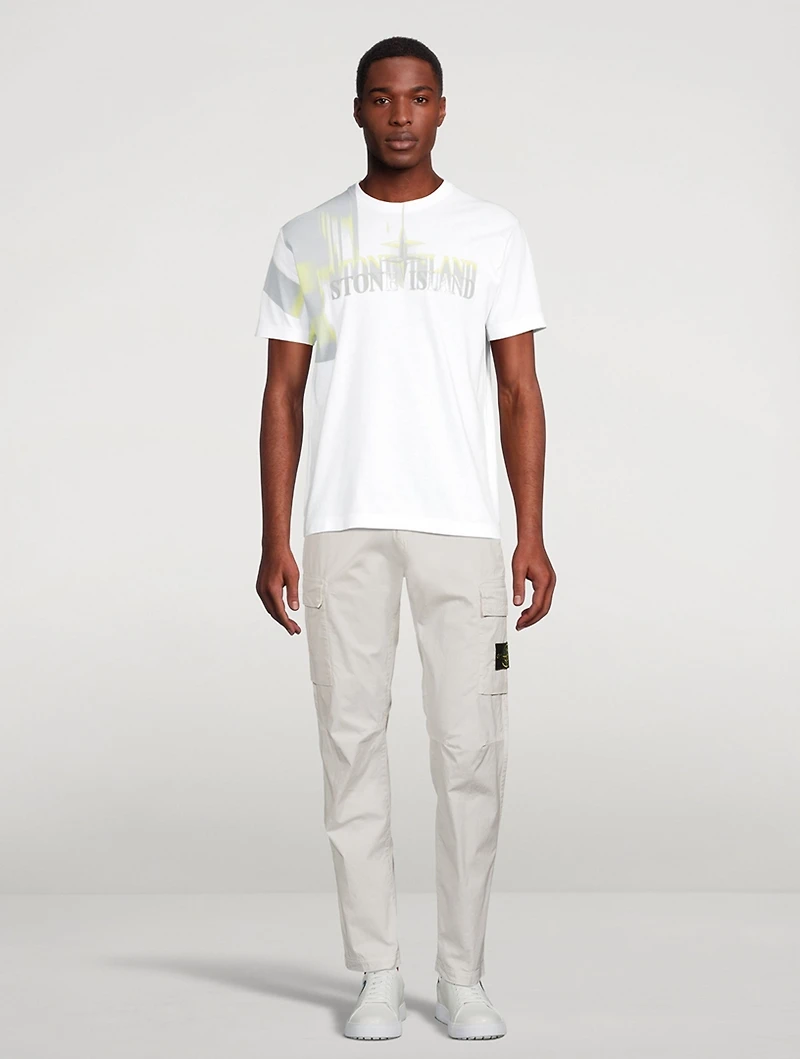 Cotton Glossy Logo T-Shirt