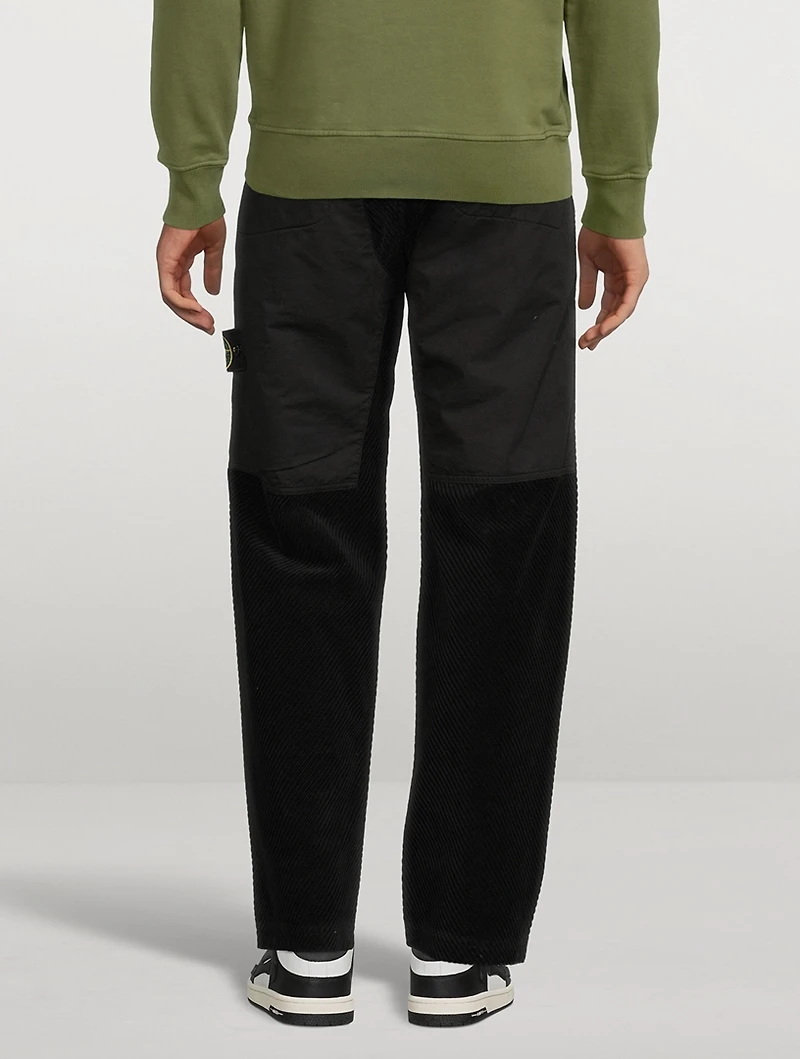 Corduroy Fatigue Pants