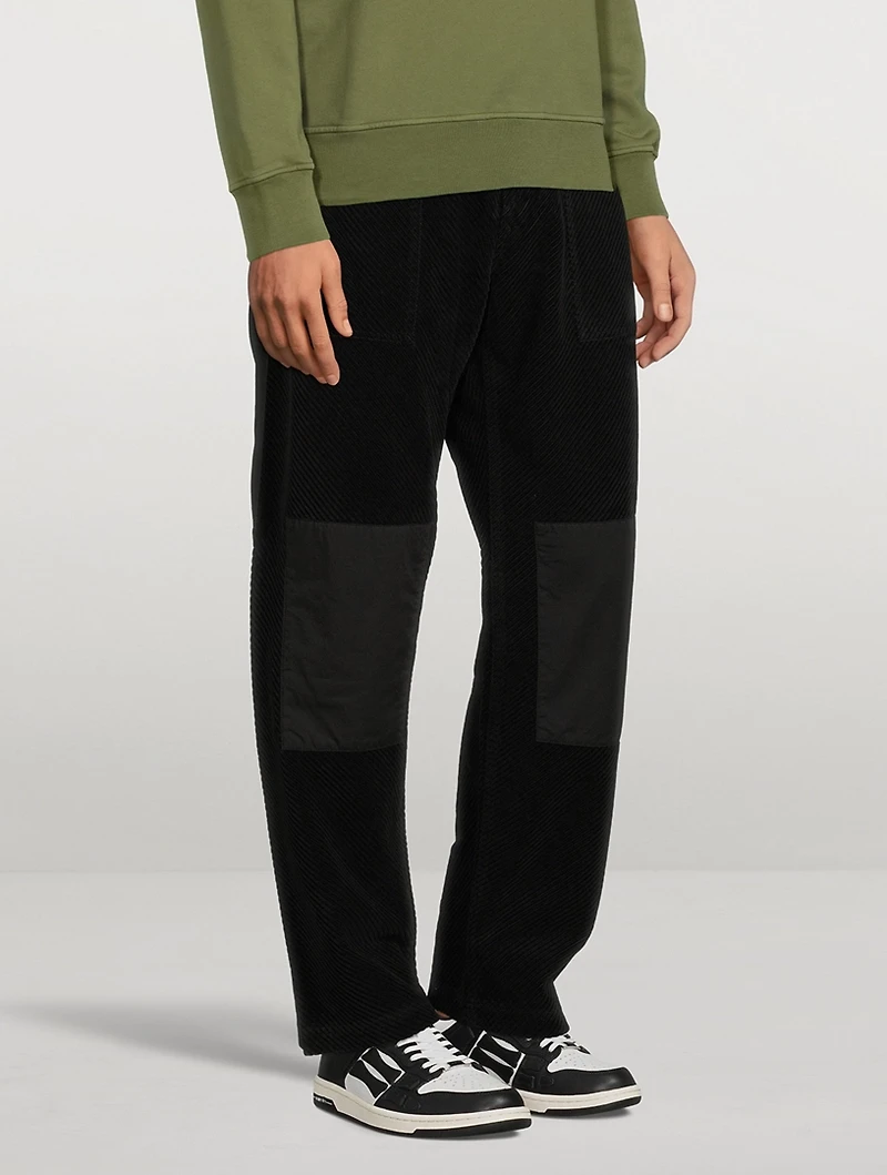 Corduroy Fatigue Pants