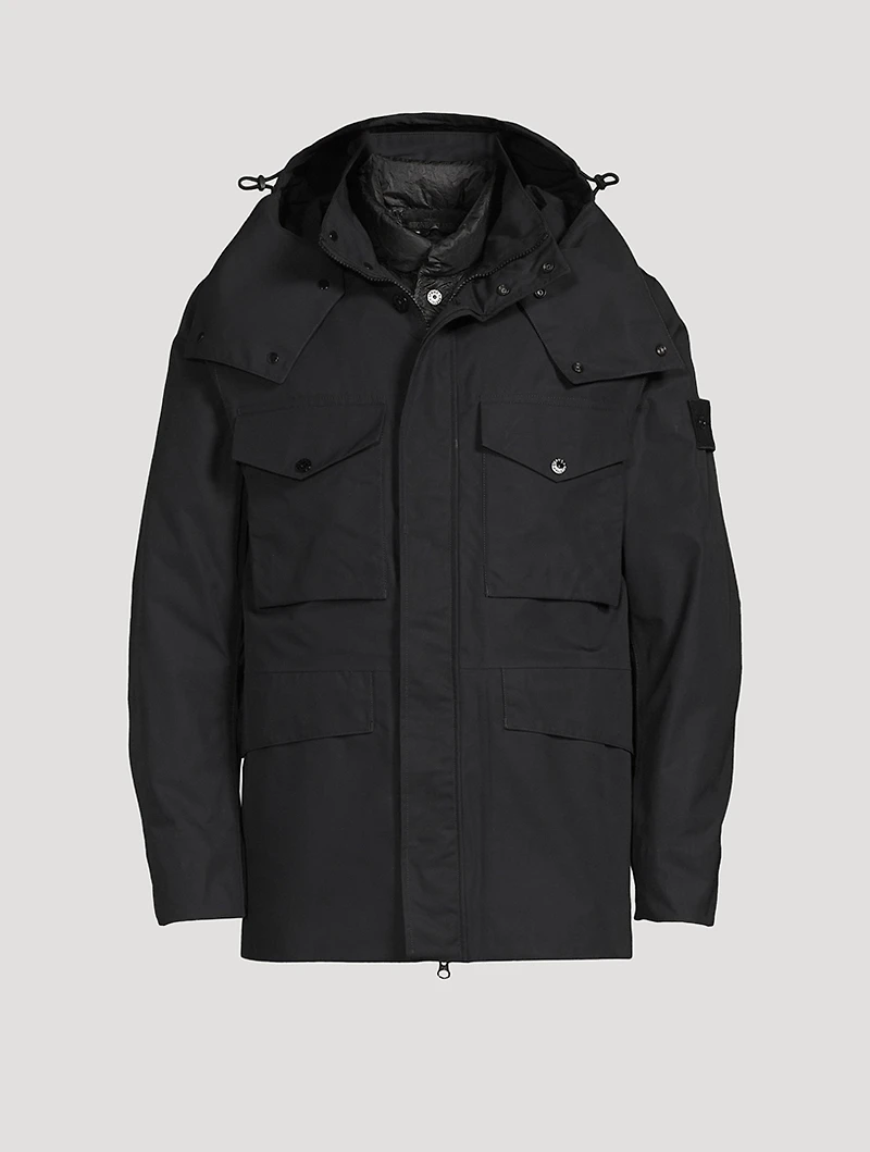 O-Ventile Ghost Piece Hooded Jacket