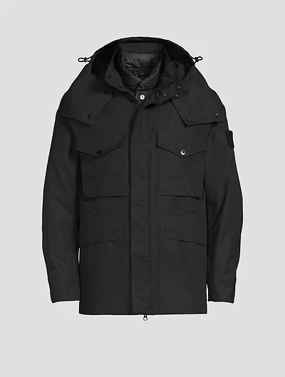 O-Ventile Ghost Piece Hooded Jacket