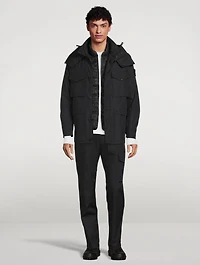 O-Ventile Ghost Piece Hooded Jacket