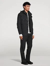 O-Ventile Ghost Piece Hooded Jacket