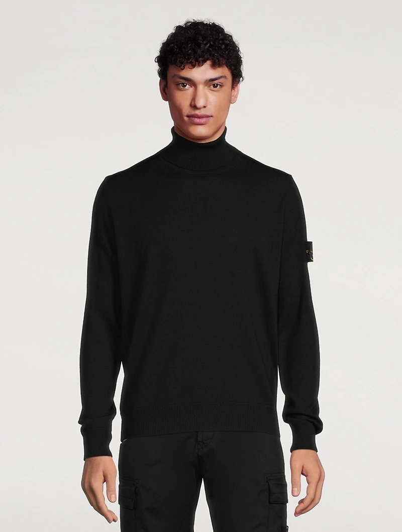 Wool Turtleneck Sweater