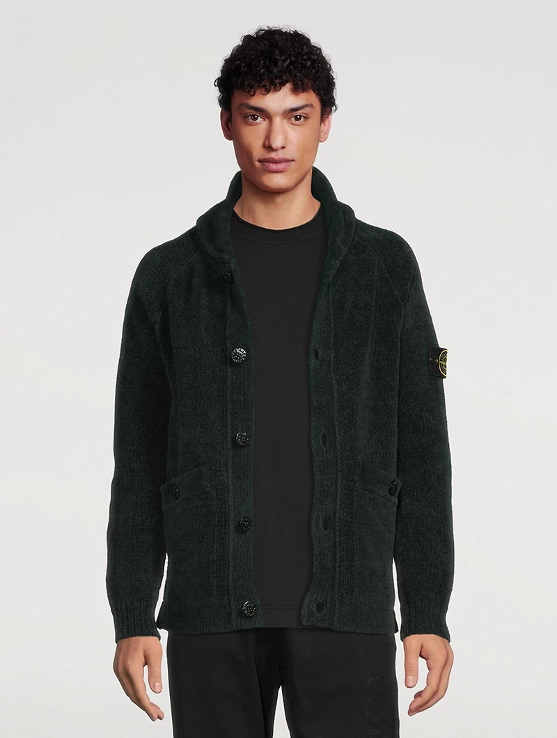 Cotton Chenille Cardigan