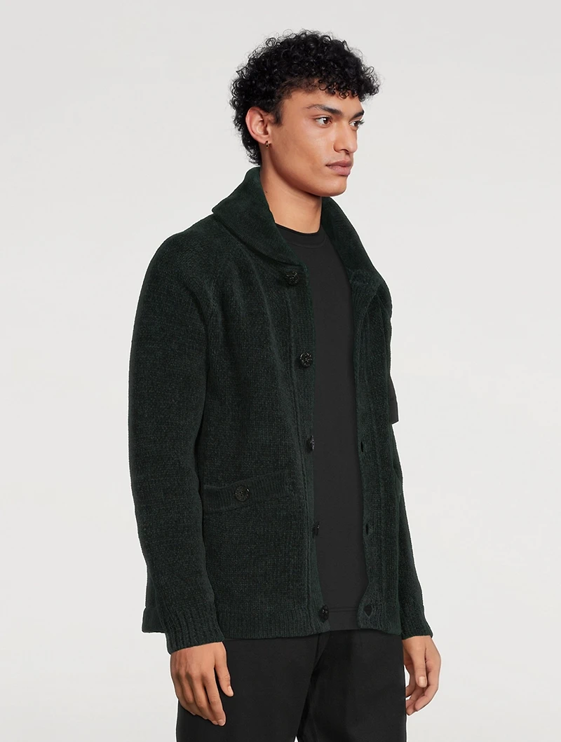Cotton Chenille Cardigan