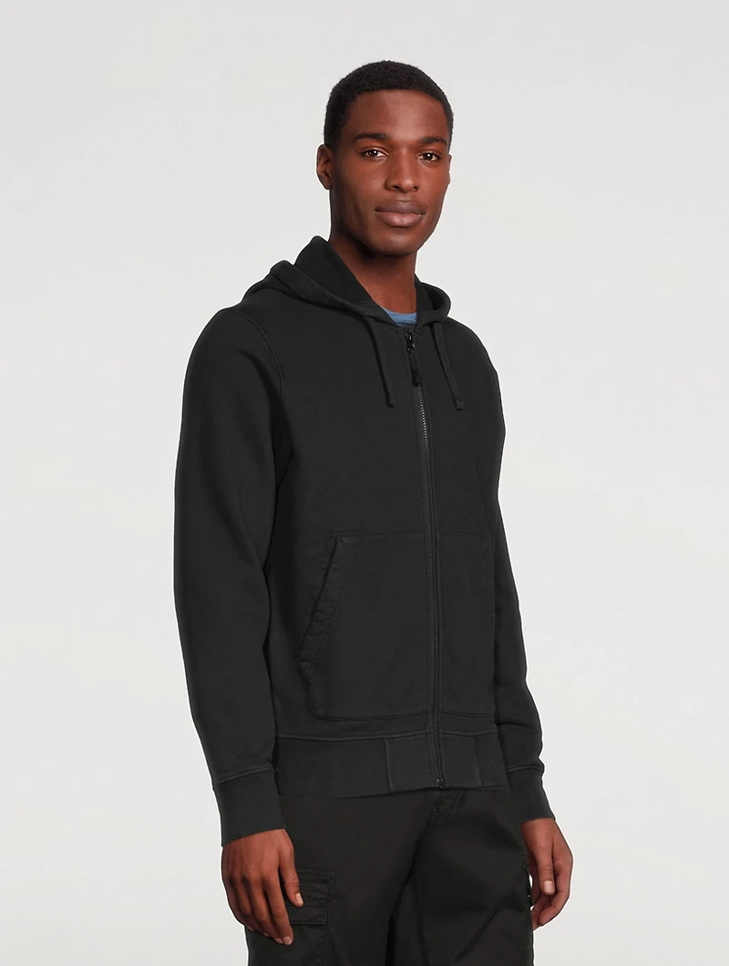 Hooded Zip Sweatshirt