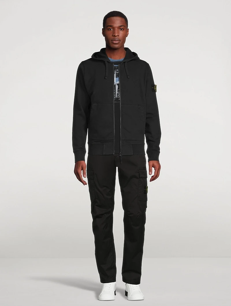 Hooded Zip Sweatshirt