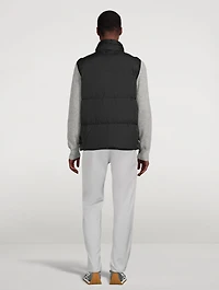 Nylon Crinkle Down Vest