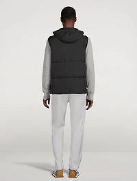 Nylon Crinkle Down Vest