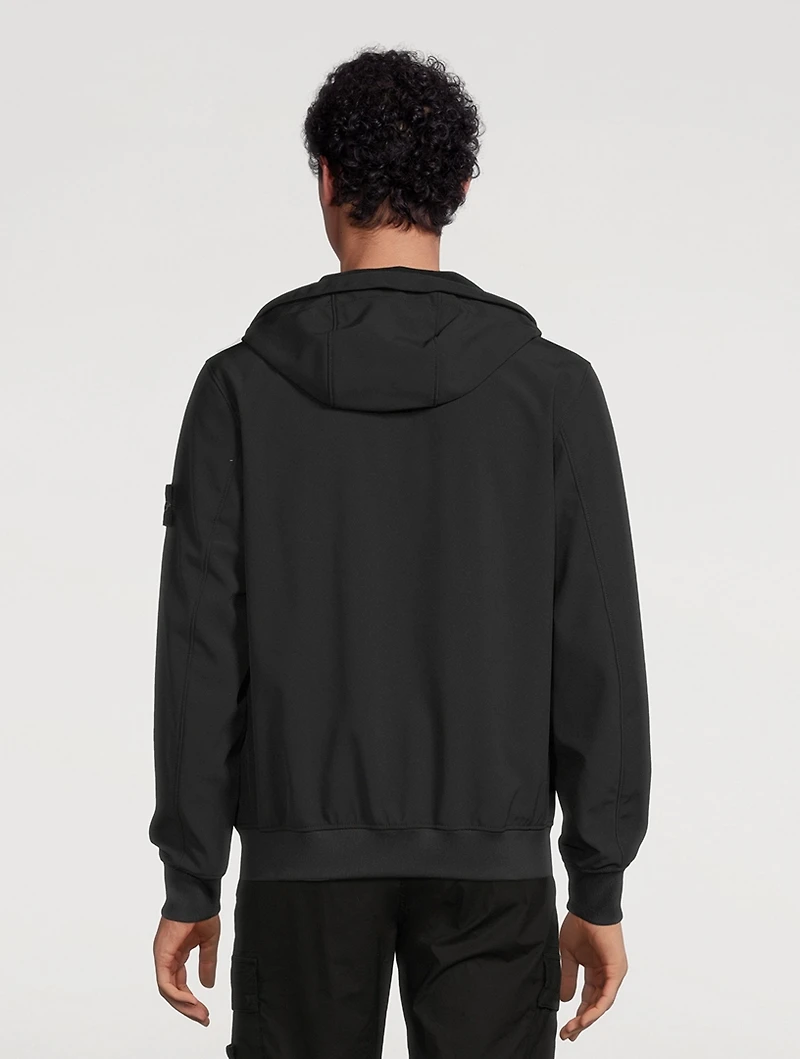 Soft Shell Hood Light Jacket