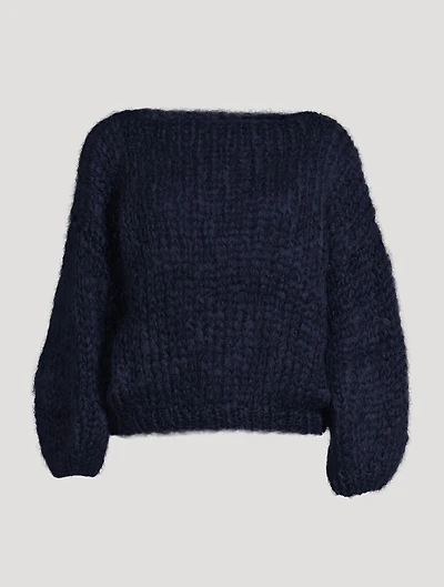 Big Mohair-Blend Sweater