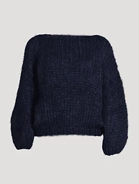 Big Mohair-Blend Sweater