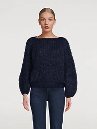 Big Mohair-Blend Sweater