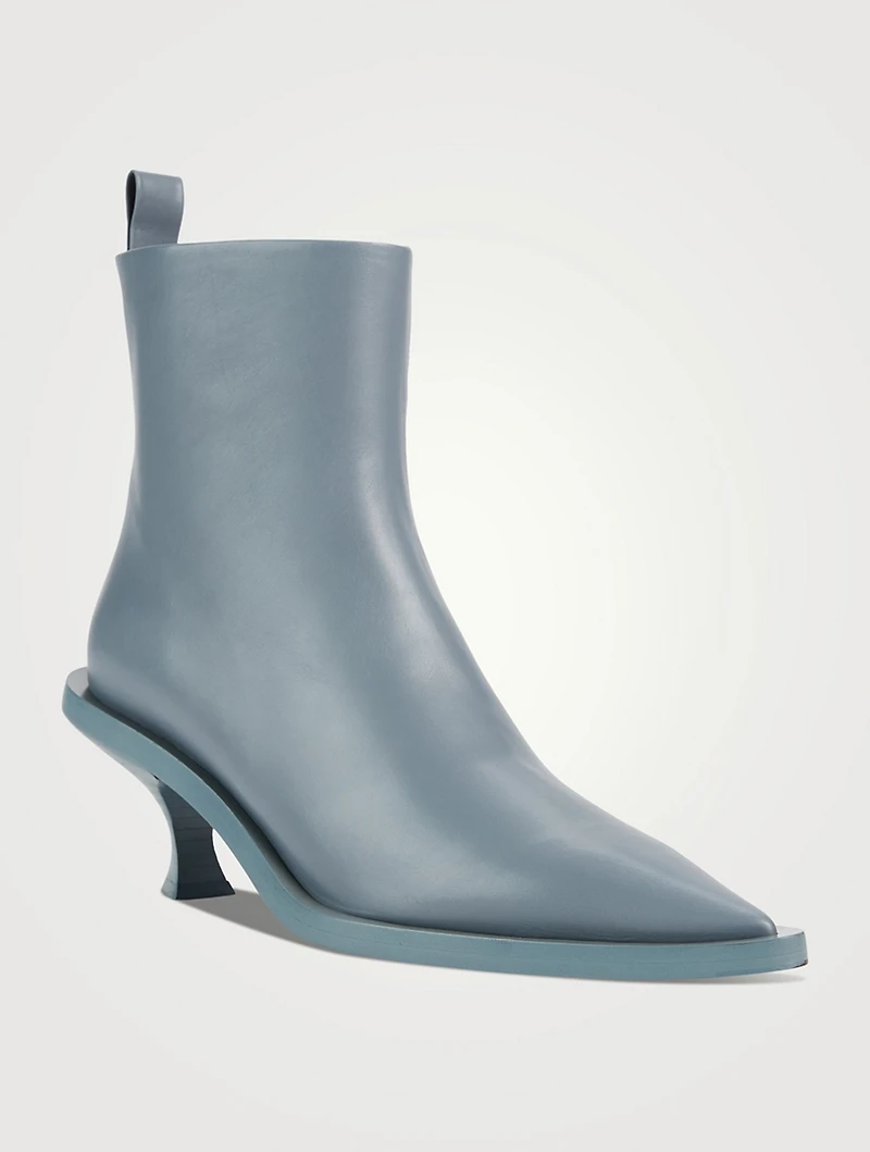 Louis Leather Ankle Boots