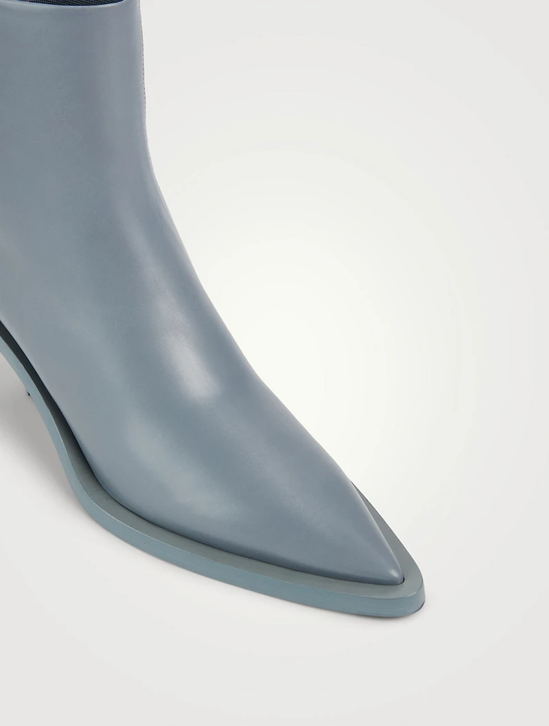 Louis Leather Ankle Boots