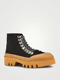 City Lug-Sole Ankle Boots