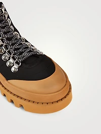 City Lug-Sole Ankle Boots