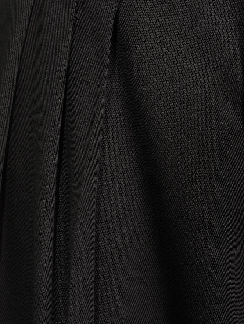 Relaxed Pleated Trousers