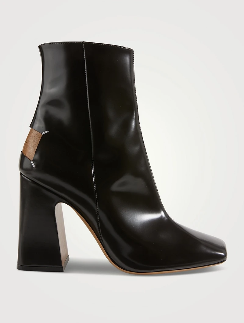 Four Stitches Décortiqué Leather Boots