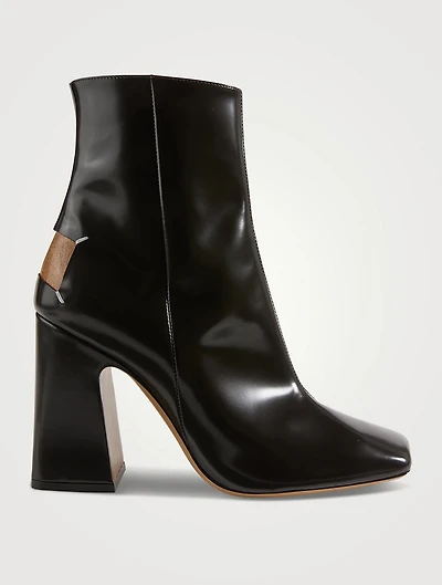 Four Stitches Décortiqué Leather Boots