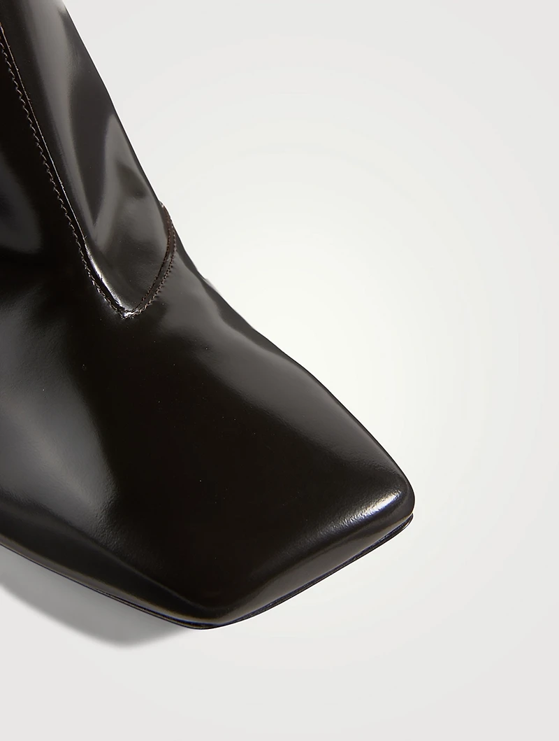 Four Stitches Décortiqué Leather Boots