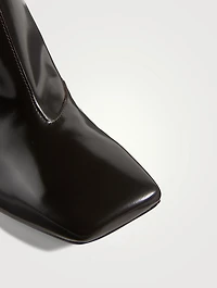 Four Stitches Décortiqué Leather Boots