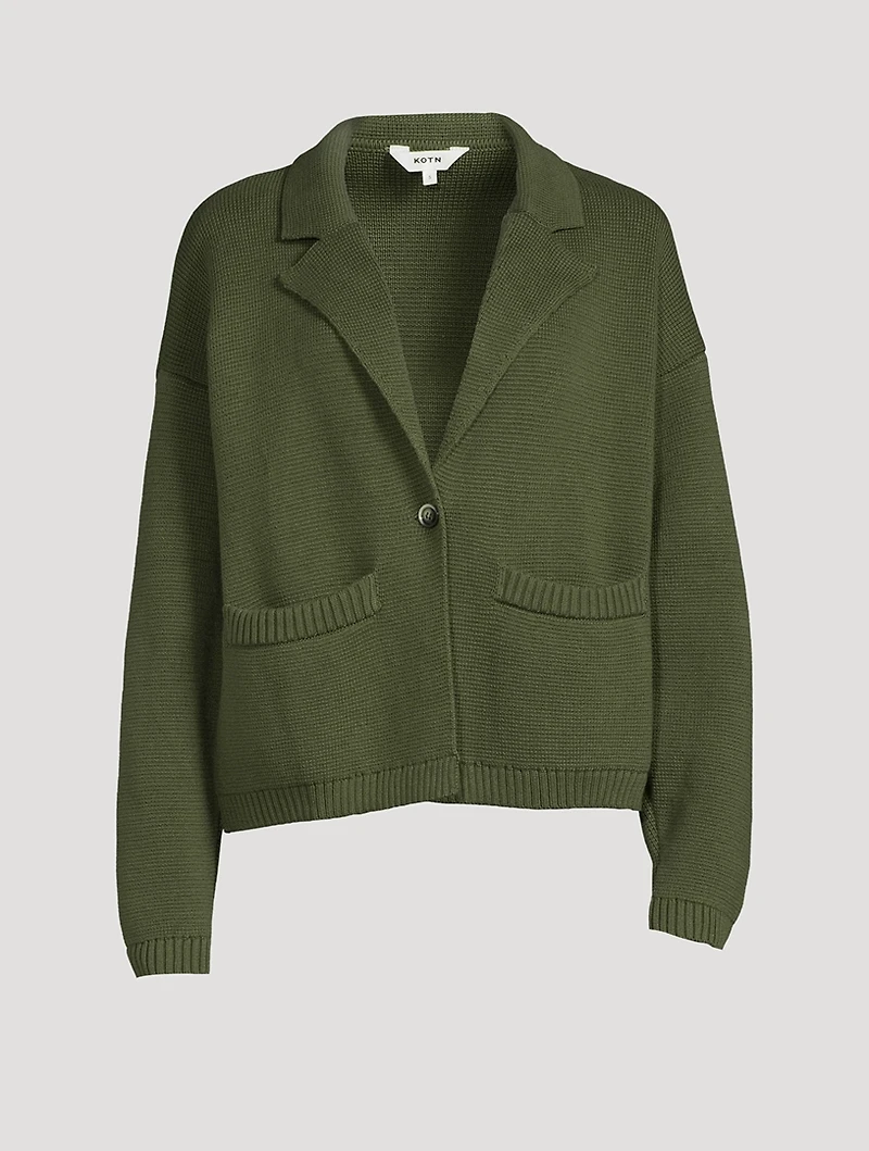 Fine Knit Jacket