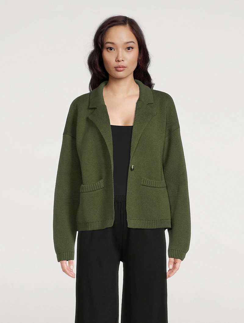 Fine Knit Jacket