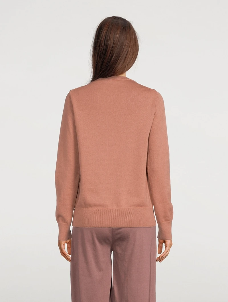 Fine Knit Crew Sweater