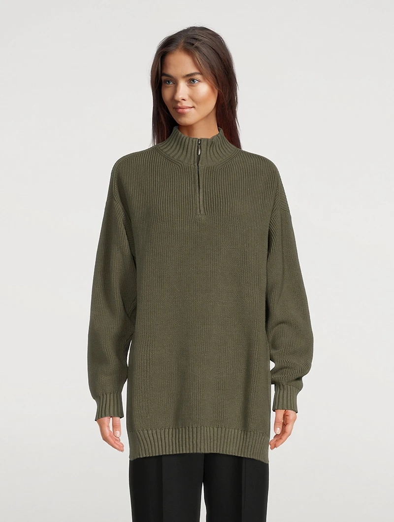 Half-Zip Sweater