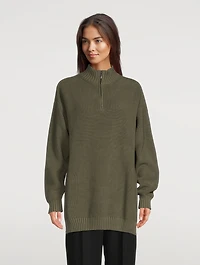 Half-Zip Sweater