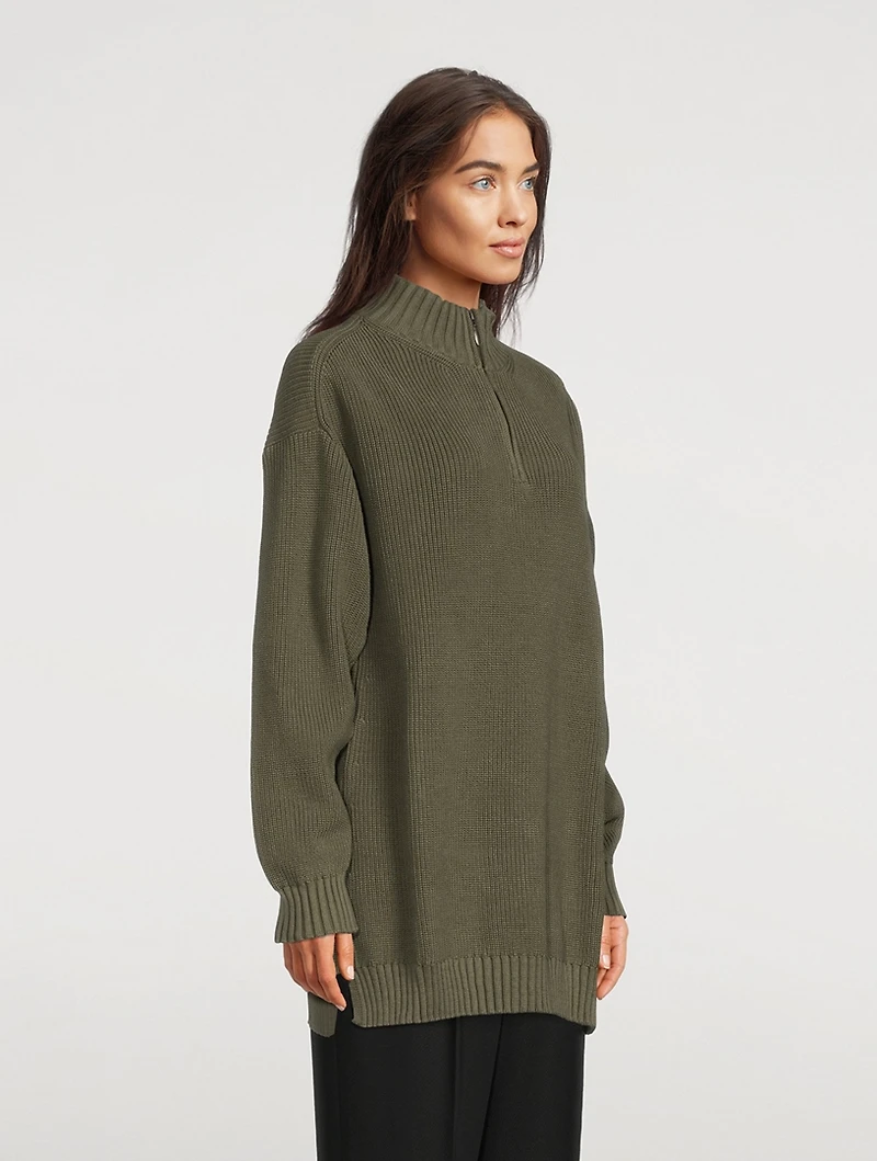 Half-Zip Sweater