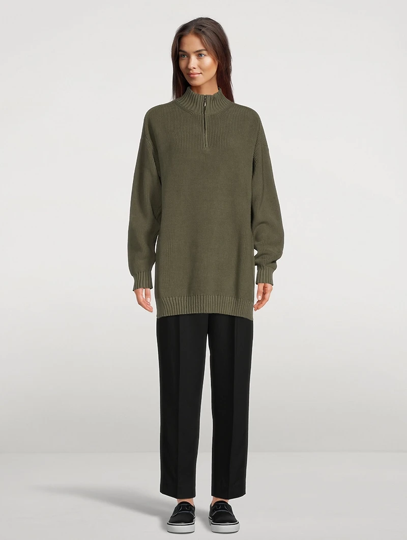 Half-Zip Sweater