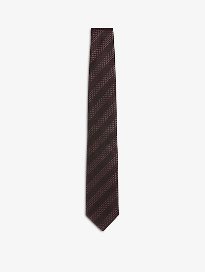 Silk Striped Tie