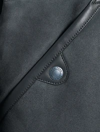 Light Suede Down Vest