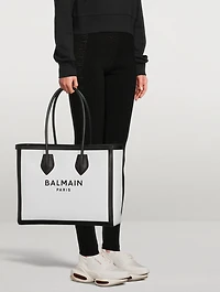B-Bold Leather And Suede Sneakers
