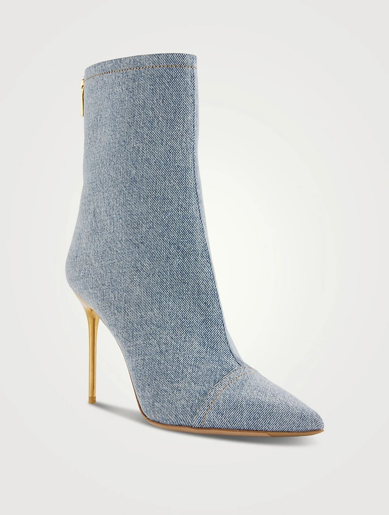 Skye Denim Ankle Boots