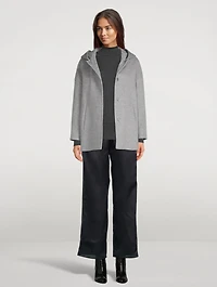 Wool Jacket With Down Vest