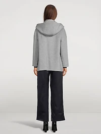 Wool Jacket With Down Vest