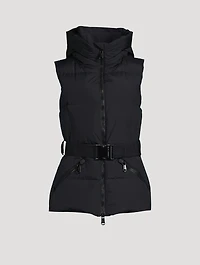 Mae Belted Down Vest