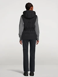 Mae Belted Down Vest