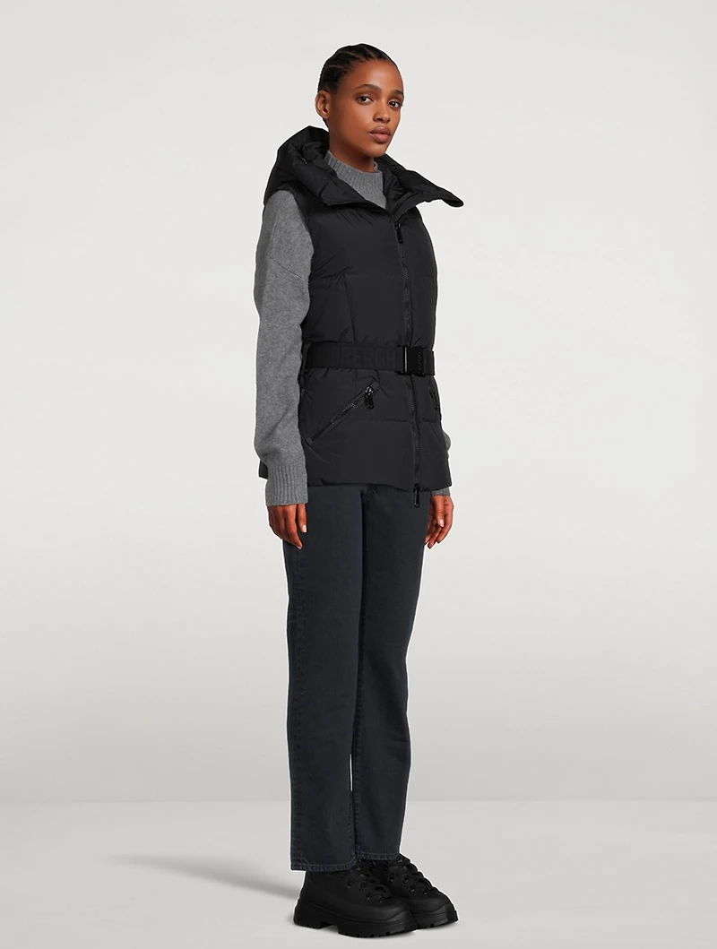 Mae Belted Down Vest