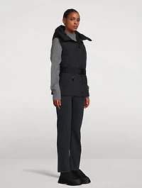 Mae Belted Down Vest