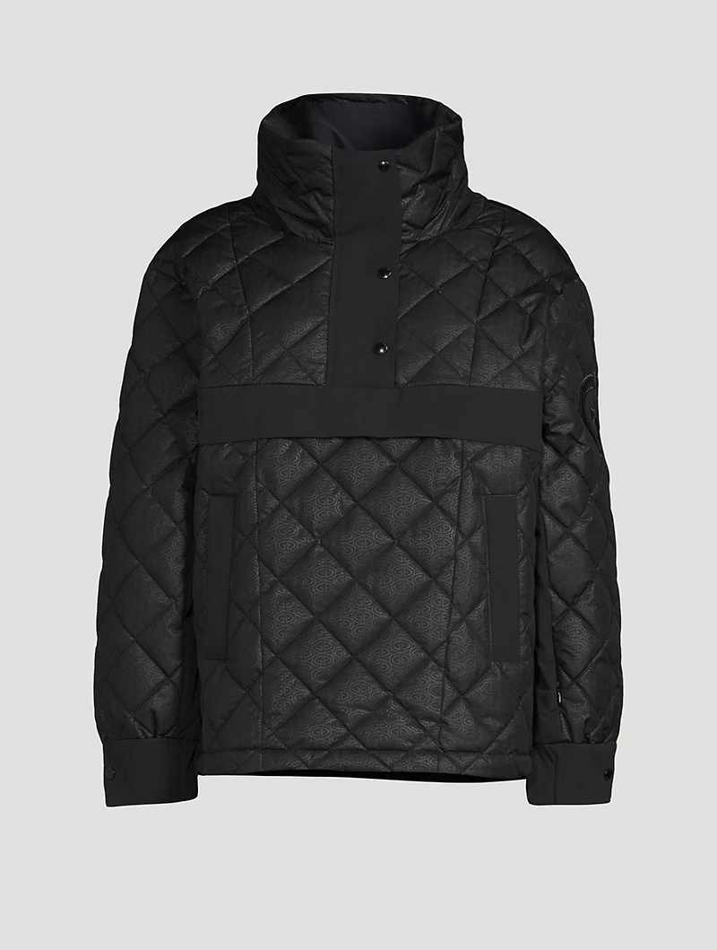 Brandy Quilted Anorak