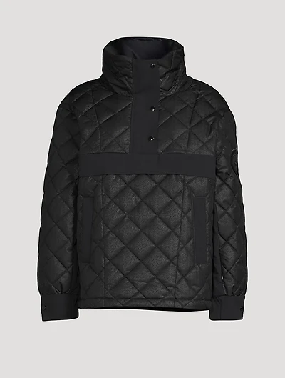 Brandy Quilted Anorak