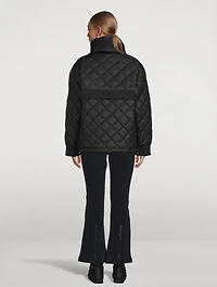 Brandy Quilted Anorak