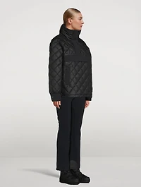 Brandy Quilted Anorak